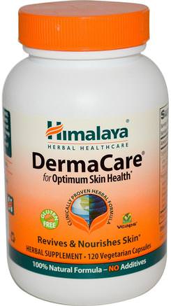 DermaCare, 120 Veggie Caps by Himalaya Herbal Healthcare-Hälsa, Kvinnor, Hud