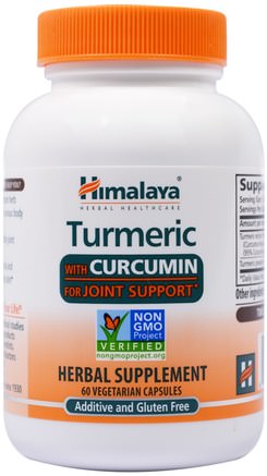 Turmeric, 60 Veggie Caps by Himalaya Herbal Healthcare-Kosttillskott, Antioxidanter, Curcumin