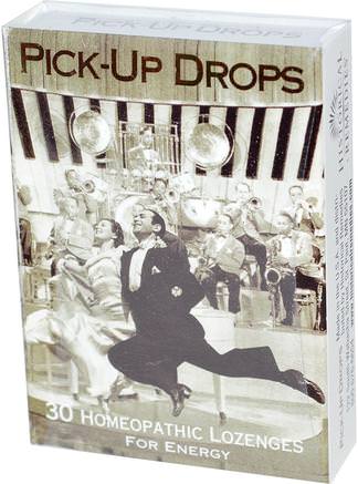 Pick-Up Drops, for Energy, 30 Homeopathic Lozenges by Historical Remedies-Hälsa, Energi