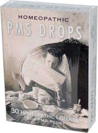 PMS Drops, 30 Homeopathic Lozenges by Historical Remedies-Hälsa, Kvinnor, Humör