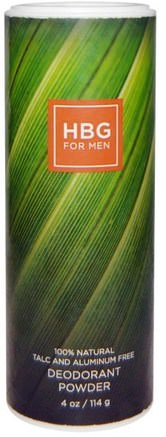 HBG for Men, Deodorant Powder, Bay Rum, 4 oz (114 g) by Honeybee Gardens-Bad, Skönhet, Personlig Hygien, Deodorantpulver