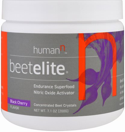 Beetelite, Black Cherry Flavor, 7.1 oz (200 g) by HumanN-Sport, Träning