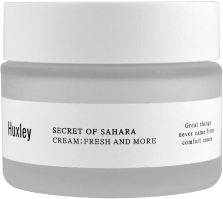 Secret of Sahara, Fresh and More Cream, 1.69 fl oz (50 ml) by Huxley-Skönhet, Ansiktsvård, Krämer Lotioner, Serum, Hälsa, Hud