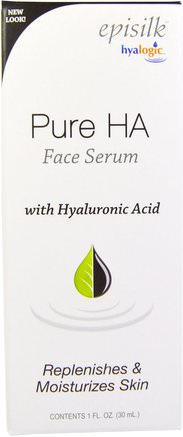 Pure HA Face Serum, 1 fl oz (30 ml) by Hyalogic Episilk-Hälsa, Hudserum, Skönhet, Hyaluronsyrahud