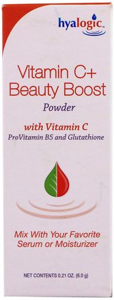 0.21 oz (6.0 g) by Hyalogic Vitamin C+ Beauty Boost Powder-Skönhet, Ansiktsvård, Ansiktsvård