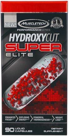 Hydroxycut, Super Elite, 90 Liquid Capsules by Hydroxycut-Sport, Viktminskning, Kost, Fettbrännare