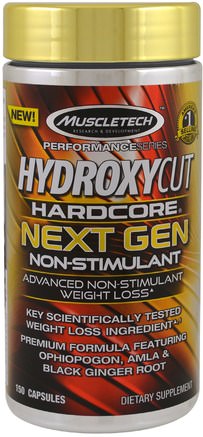 Performance Series, Hydroxycut Hardcore Next Gen Non-Stimulant, 150 Capsules by Hydroxycut-Viktminskning, Kost, Sport