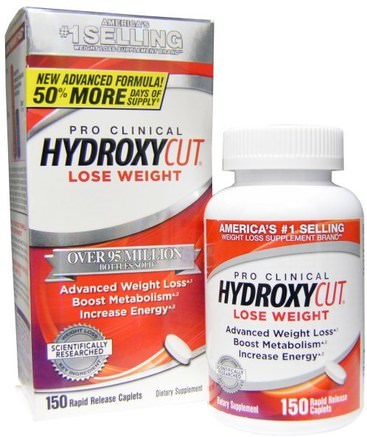 Pro Clinical Hydroxycut, 150 Rapid Release Caplets by Hydroxycut-Hälsa, Kost