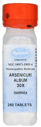 Arsenicum Album 30X, 250 Tablets by Hylands-Hälsa, Diarré