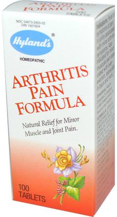 Arthritis Pain Formula, 100 Tablets by Hylands-Hälsa, Artrit, Anti Smärta