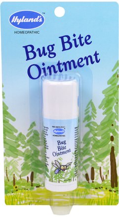 Bug Bite Ointment.26 oz (8 g) by Hylands-Hem, Insekter Och Insektsmedel, Homeopati Smärtlindring
