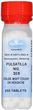 Pulsatilla Nig. 30X, 250 Tablets by Hylands-Hälsa, Kall Influensa Och Virus, Kall Och Influensa, Kosttillskott, Homeopati Hosta Kyla Och Influensa