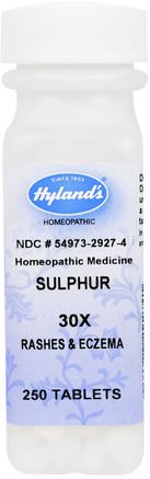 Sulphur 30X, 250 Tablets by Hylands-Sverige