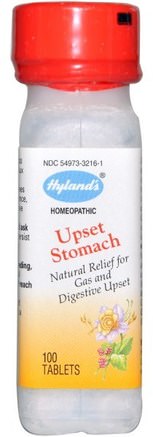 Upset Stomach, 100 Tablets by Hylands-Hälsa, Matsmältning, Mage
