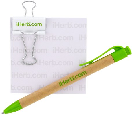 Promotional Notes Accessories, 3 Pieces by iHerb Goods-Hem