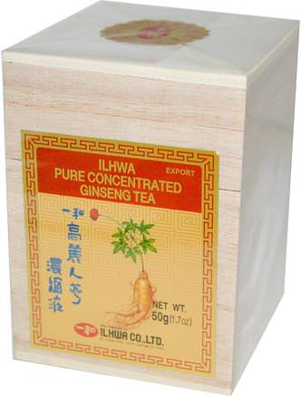 Pure Concentrated Ginseng Tea, 1.7 oz (50 g) by Ilhwa-Mat, Örtte, Ginseng Te, Kosttillskott, Adaptogen