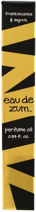 Eau De Zum, Perfume Oil, Frankincense & Myrrh.33 fl oz by Indigo Wild-Bad, Skönhet, Doftsprayer