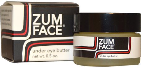 Zum Face, Under Eye Butter, 0.5 oz by Indigo Wild-Skönhet, Öga Krämer, Ansiktsvård, Krämer Lotioner, Serum