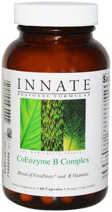 CoEnzyme B Complex, 60 Capsules by Innate Response Formulas-Vitaminer, Vitamin B-Komplex