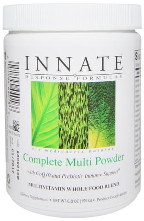 Complete Multi Powder, 6.8 oz (195 g) by Innate Response Formulas-Vitaminer, Multivitaminer