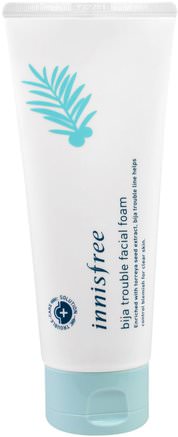 Bija Trouble Facial Foam, 150 ml by Innisfree-Skönhet, Ansiktsvård, Ansiktsrengöring, Bad