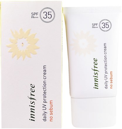 Daily UV Protection Cream, SPF35 PA+++, 50ml by Innisfree-Bad, Skönhet, Solskyddsmedel, Spf 30-45, Ansiktsvård, Spf Ansiktsvård