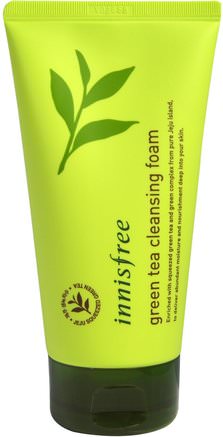Green Tea Cleansing Foam, 150 ml by Innisfree-Skönhet, Ansiktsvård, Ansiktsrengöring, Bad