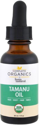 Complete Organics, Tamanu Oil, 1 fl oz (30 ml) by InstaNatural-Hälsa, Hud, Tamanuolja