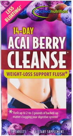 14-Day Acai Berry Cleanse, 56 Tablets by Irwin Naturals-Kosttillskott, Frukt Extrakt, Super Frukter, Acai Berry Juice Extrakt, Hälsa, Detox
