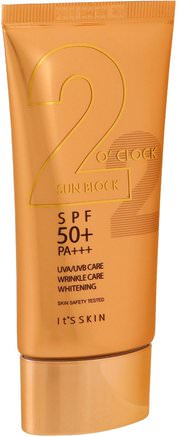 2 O Clock Sunblock, PA+++, SPF 50+, 50 ml by Its Skin-Skönhet, Ansiktsvård
