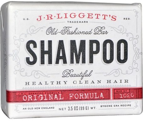 Old-Fashioned Bar Shampoo, Original Formula, 3.5 oz (99 g) by J.R. Liggetts-Bad, Skönhet, Schampo, Hår, Hårbotten, Balsam