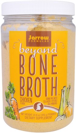 Beyond Bone Broth, Chicken Flavor, 10.8 oz (306 g) by Jarrow Formulas-Hälsa, Ben, Osteoporos, Gemensam Hälsa