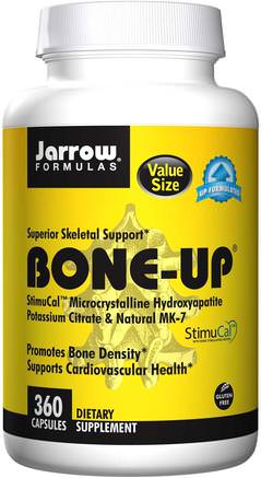 Bone-Up, 360 Capsules by Jarrow Formulas-Kosttillskott, Mineraler, Kalcium, Hälsa, Ben