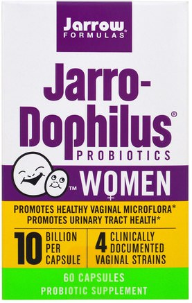 Jarro-Dophilus Probiotics, 10 Billion, Women, 60 Capsules by Jarrow Formulas-Hälsa, Kvinnor