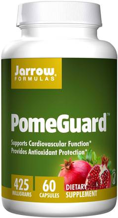 PomGuard, 60 Veggie Caps by Jarrow Formulas-Kosttillskott, Antioxidanter, Granatäpple Juice Extrakt
