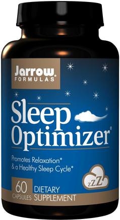 Sleep Optimizer, 60 Capsules by Jarrow Formulas-Kosttillskott, Sömn, Melatonin