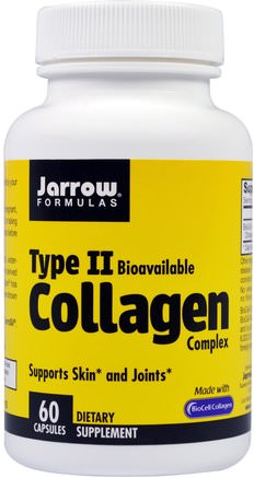 Type II Collagen Complex, 60 Capsules by Jarrow Formulas-Hälsa, Ben, Osteoporos, Kollagen Typ Ii