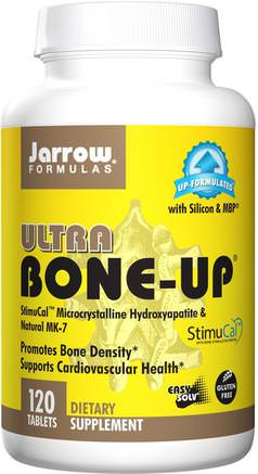 Ultra Bone-Up, 120 Tablets by Jarrow Formulas-Kosttillskott, Mineraler, Kalciumhydroxipatit, Hälsa, Artrit