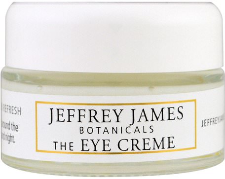 The Eye Cream, Brighten Lighten Refresh, 0.5 oz (15 ml) by Jeffrey James Botanicals-Skönhet, Öga Krämer, Ansiktsvård, Hudtyp Anti Aging Hud