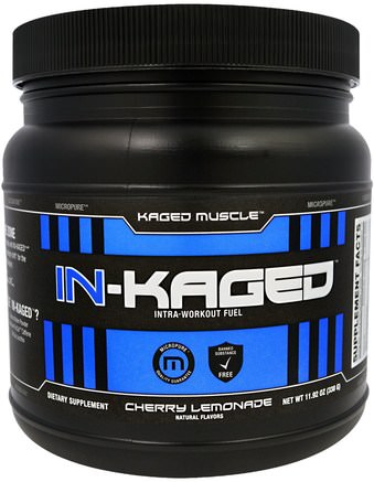 In-Kaged Intra-Workout Fuel, Cherry Lemonade, 11.92 oz (338 g) by Kaged Muscle-Sport, Muskel