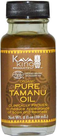 Organic Pure Tamanu Oil, 2 fl oz (59 ml) by Kava King Products Inc-Hälsa, Hud, Tamanuolja