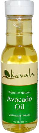 Avocado Oil, 8 fl oz (236 ml) by Kevala-Mat, Keto Vänlig, Hud, Avokado Olja