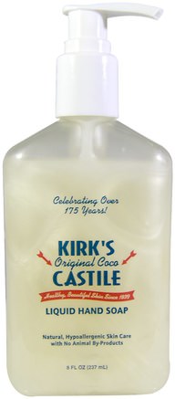 Original Coco Castile Liquid Hand Soap, 8 fl oz (237 ml) by Kirks-Bad, Skönhet, Tvål