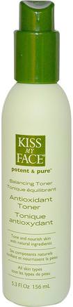 Antioxidant Toner, 5.3 fl oz (156 ml) by Kiss My Face-Skönhet, Ansikts Toner, Ansiktsvård, Hud