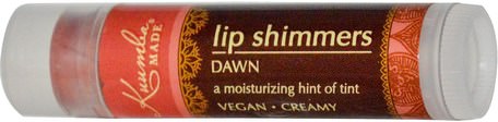 Lip Shimmers, Dawn, 0.15 oz (4.25 g) by Kuumba Made-Bad, Skönhet, Läppstift, Glans, Fodrar
