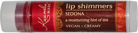 Lip Shimmers, Sedona, 0.15 oz (4.25 g) by Kuumba Made-Bad, Skönhet, Läppstift, Glans, Fodrar
