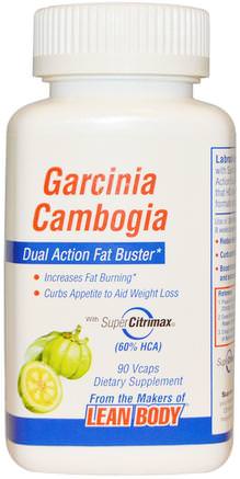 Garcinia Cambogia, 90 Vcaps by Labrada Nutrition-Viktminskning, Kost, Garcinia Cambogia