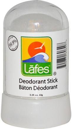 Deodorant Stick, 2.25 oz (63 g) by Lafes Natural Body Care-Bad, Skönhet, Deodorant