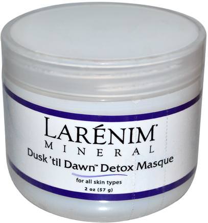 Dusk til Dawn Detox Masque, For All Skin Types, 2 oz (57 g) by Larenim-Skönhet, Ansiktsvård, Hud, Ansiktsmask