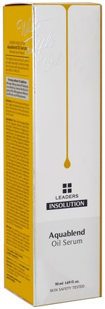 Aquablend Oil Serum, 1.69 fl oz (50 ml) by Leaders-Skönhet, Ansiktsvård